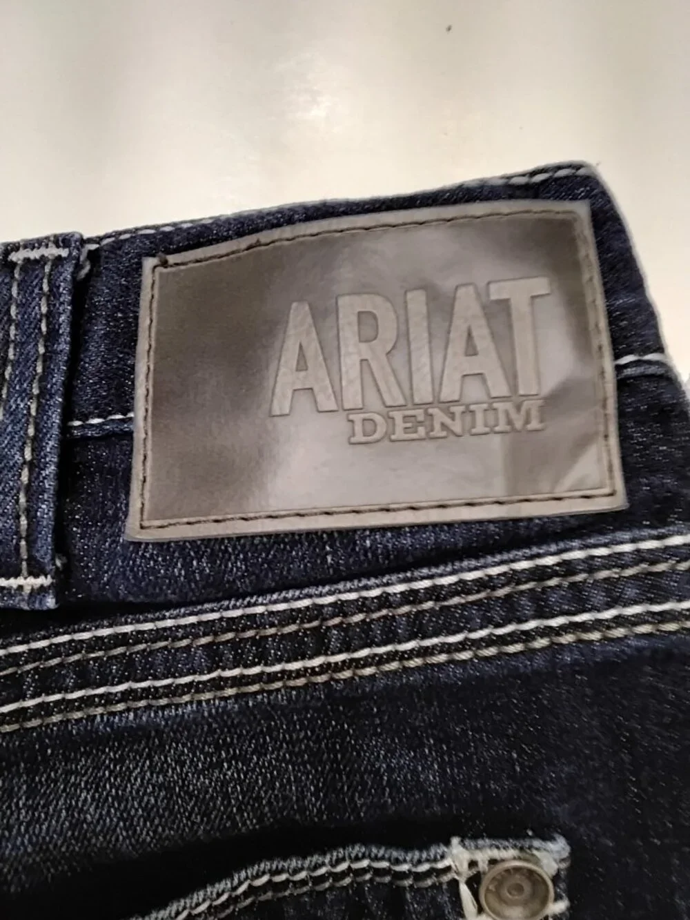 Ariat M5 Coltrane Slim Straight Jeans 40x32 Nightingale Stretch Stackable Boot